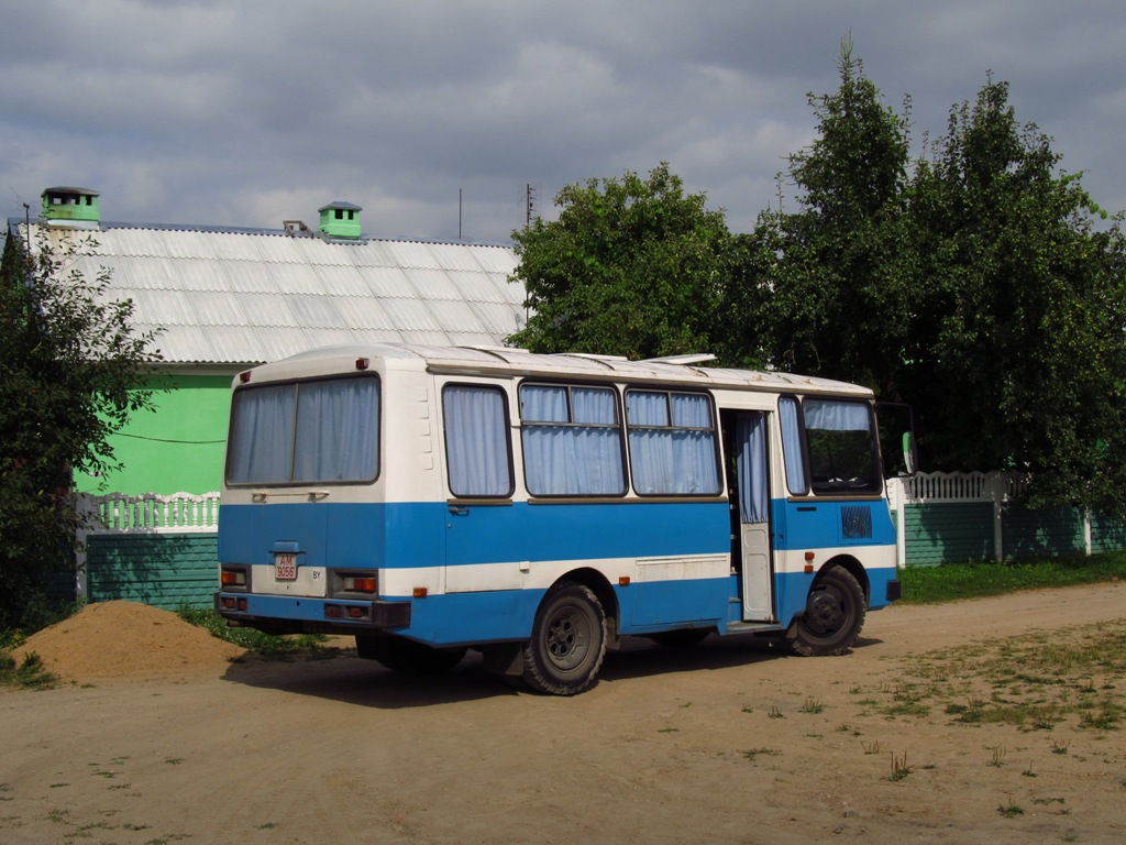 Брестская область, ПАЗ-3205*  (двери 2-1) № АМ 9056