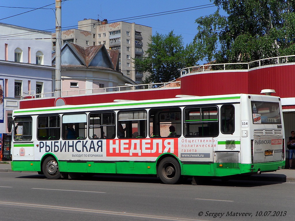 Yaroslavl region, LiAZ-5256.45 # 114