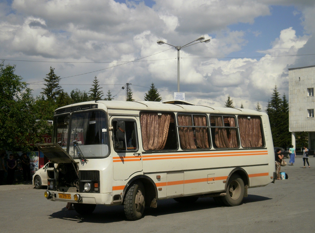 Красноярский край, ПАЗ-32053 № АА 319 24