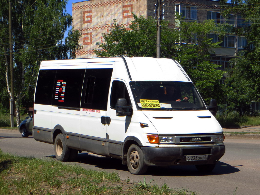 Кировская область, Росвэн-3272 (IVECO Daily 45C13V) № Х 233 ОН 43