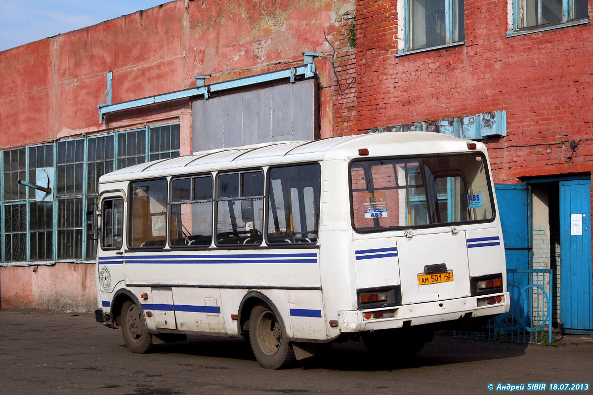 Кемеровская область - Кузбасс, ПАЗ-32053 № АМ 501 42