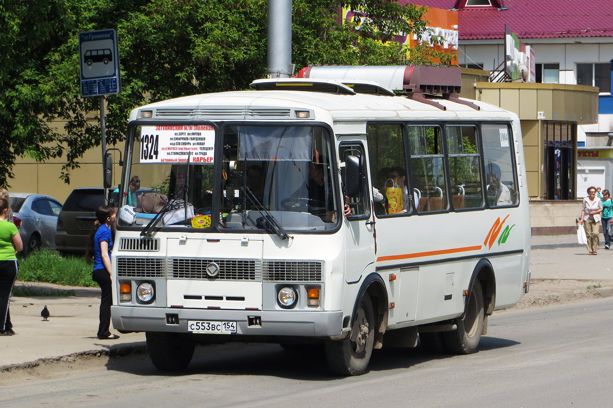 Новосибирская область, ПАЗ-32054 № С 553 ВС 154