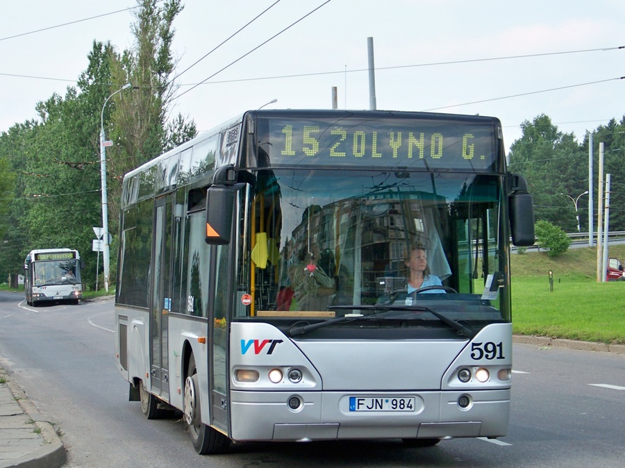 Lithuania, Neoplan N4407 Centroliner № 591