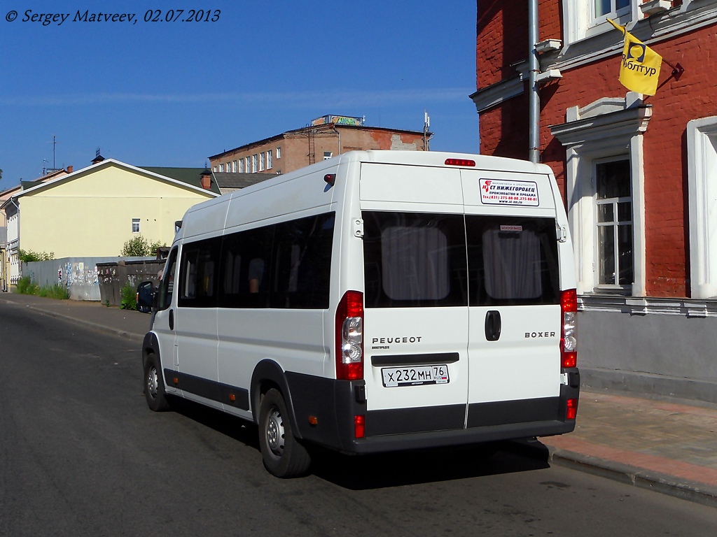 Ярославская область, Нижегородец-2227SK (Peugeot Boxer) № Х 232 МН 76