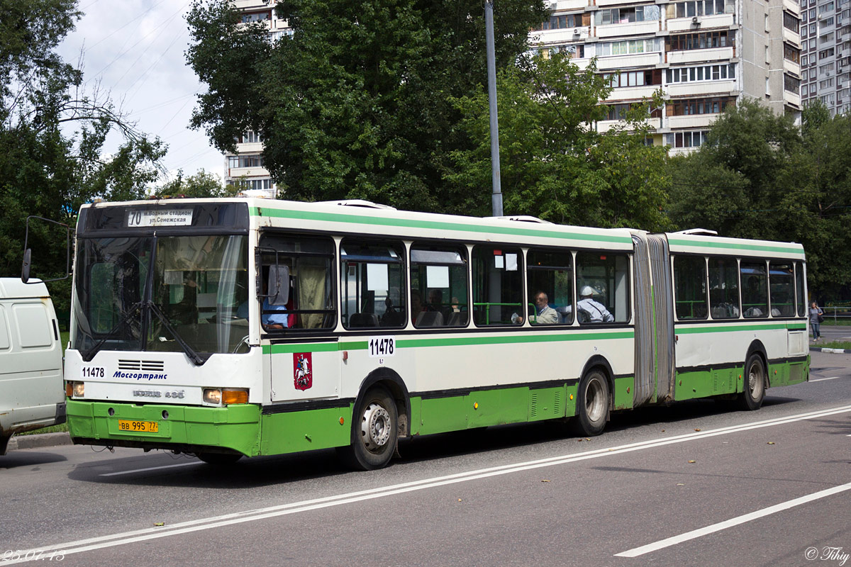 Москва, Ikarus 435.17 № 11478