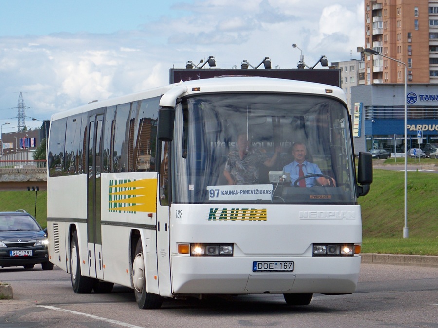 Литва, Neoplan N316Ü Transliner № 182