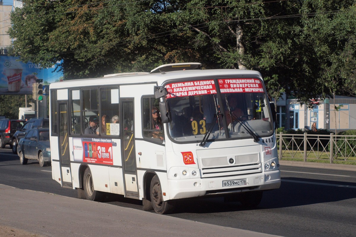 Санкт-Петербург, ПАЗ-320402-05 № n452