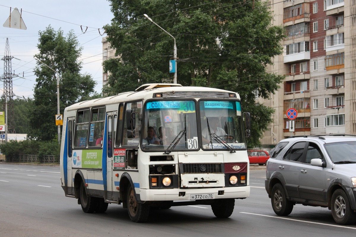 Томская область, ПАЗ-32054 № Н 372 СО 70