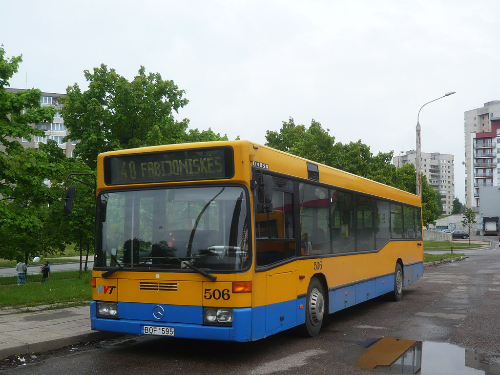 Литва, Mercedes-Benz O405N2 № 506