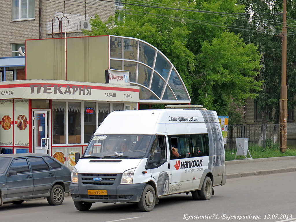 Sverdlovsk region, Samotlor-NN-3236 (Ford Transit) # ЕА 680 66