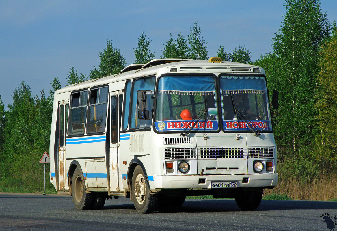 Нижегородская область, ПАЗ-32054 № А 401 ММ 152