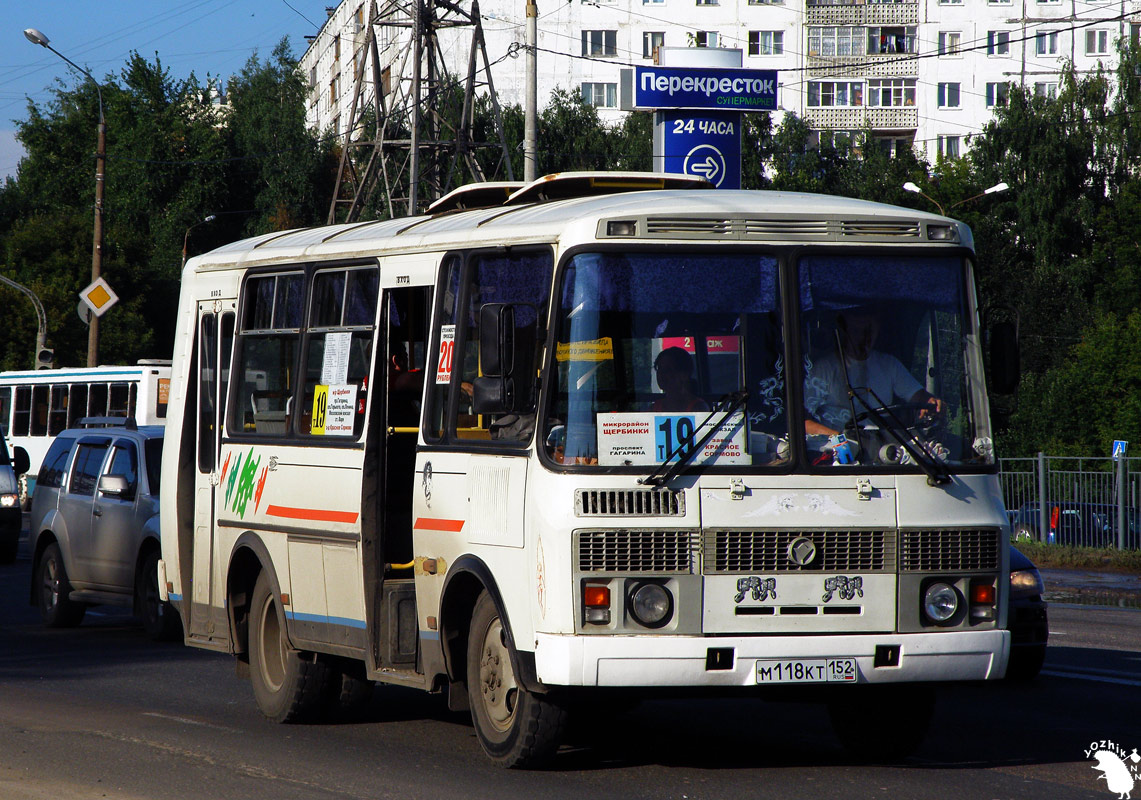 Нижегородская область, ПАЗ-32054 № М 118 КТ 152