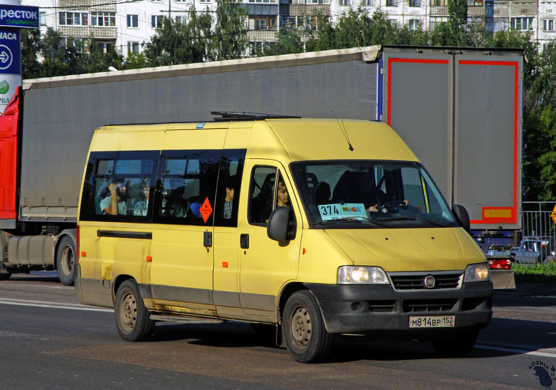 Нижегородская область, FIAT Ducato 244 CSMMC, -RT № М 814 ВР 152