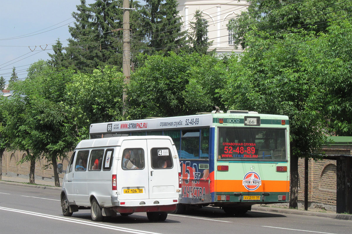 Penza region, GAZ-322132 (XTH, X96) Nr. АХ 126 58