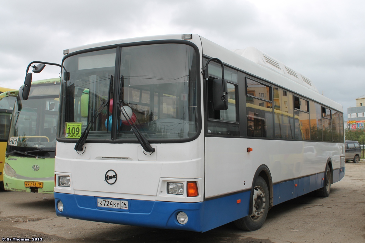 Jakutien Republik, LiAZ-5256.57 Nr. К 724 КР 14