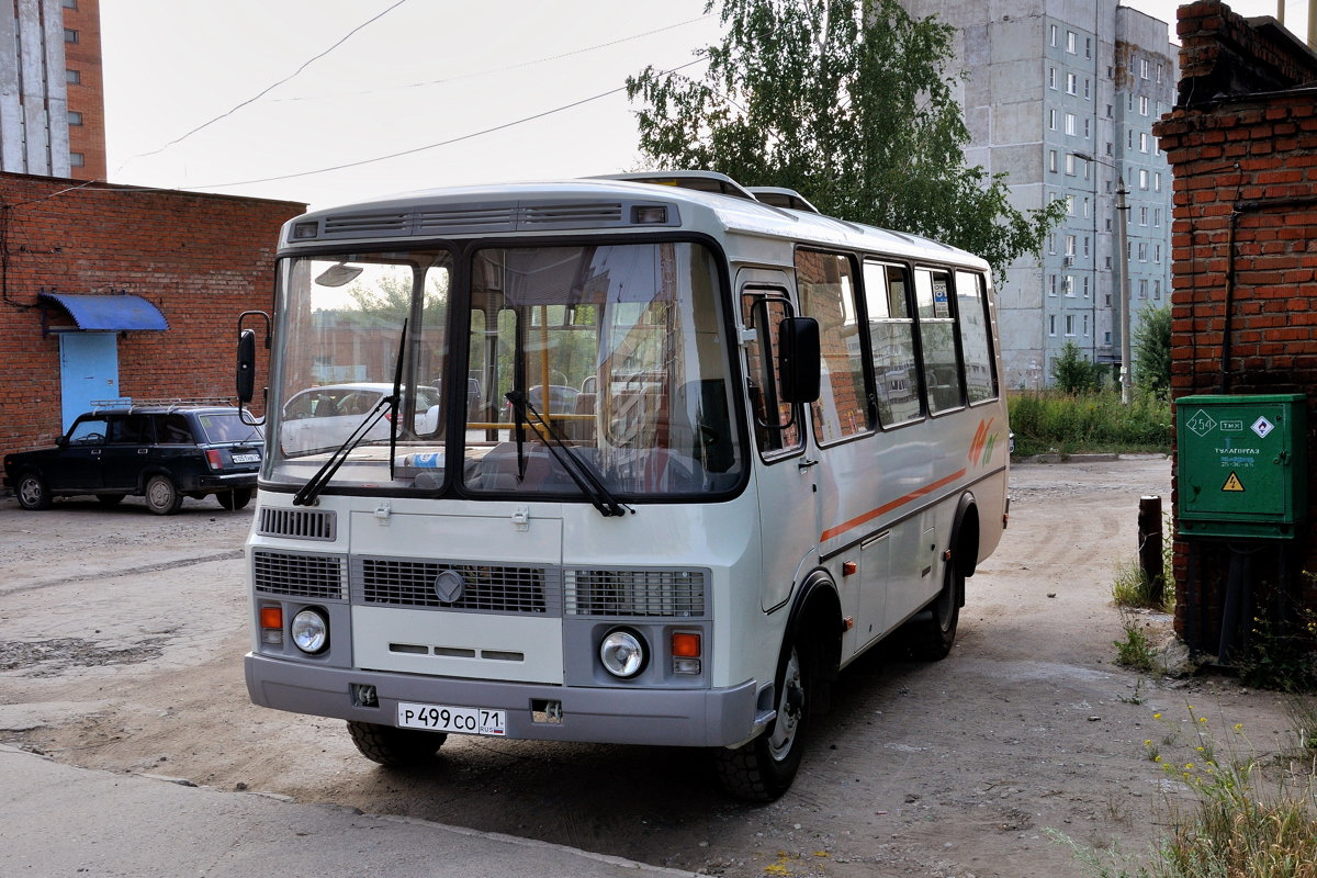 Тульская область, ПАЗ-32054 № Р 499 СО 71