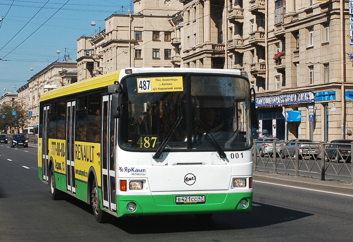 Санкт-Петербург, ЛиАЗ-5256.53 № 001