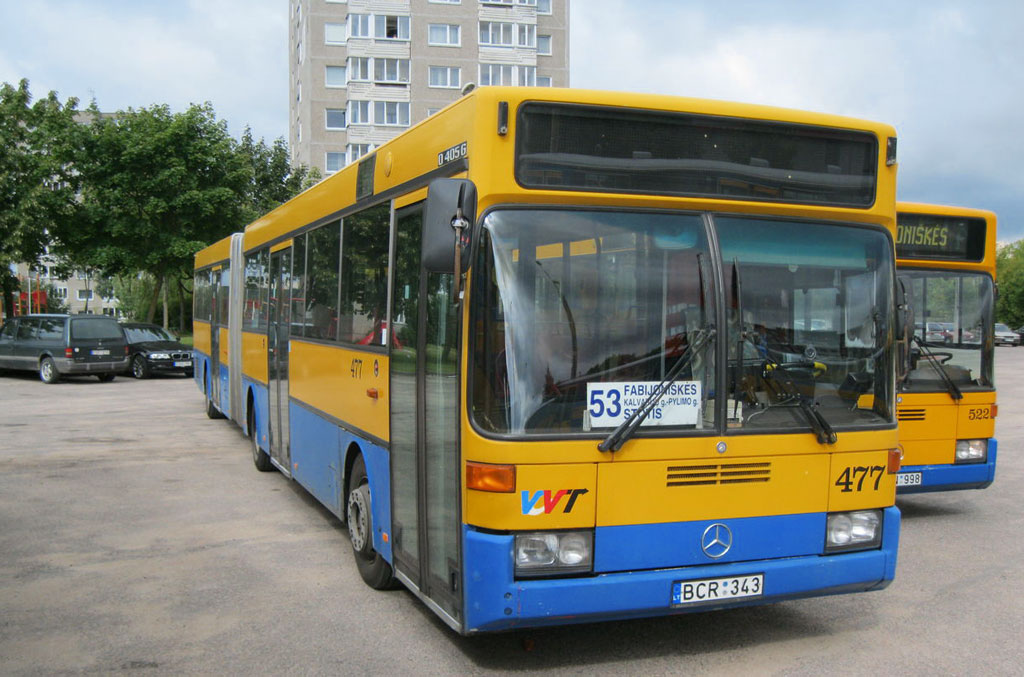 Литва, Mercedes-Benz O405G № 477