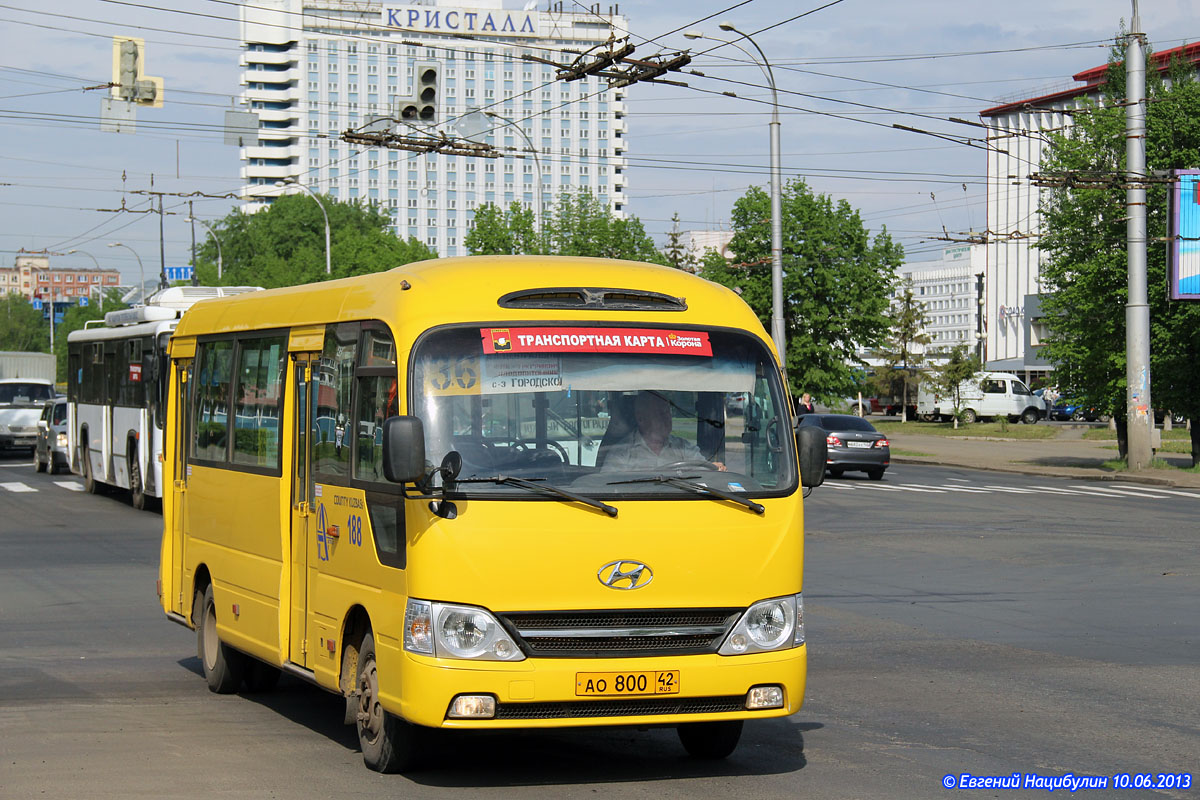 Кемеровская область - Кузбасс, Hyundai County Kuzbass № 188