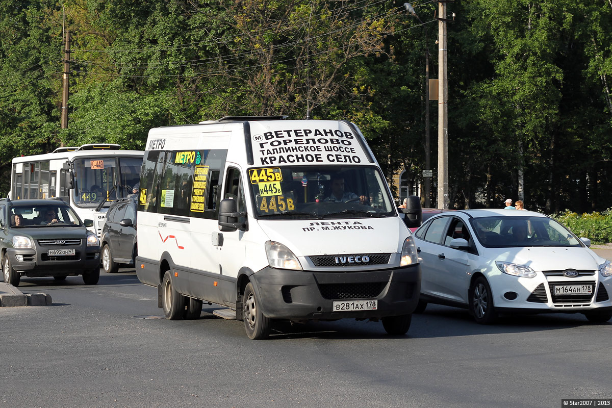 Санкт-Петербург, Нижегородец-2227UU (IVECO Daily) № В 281 АХ 178