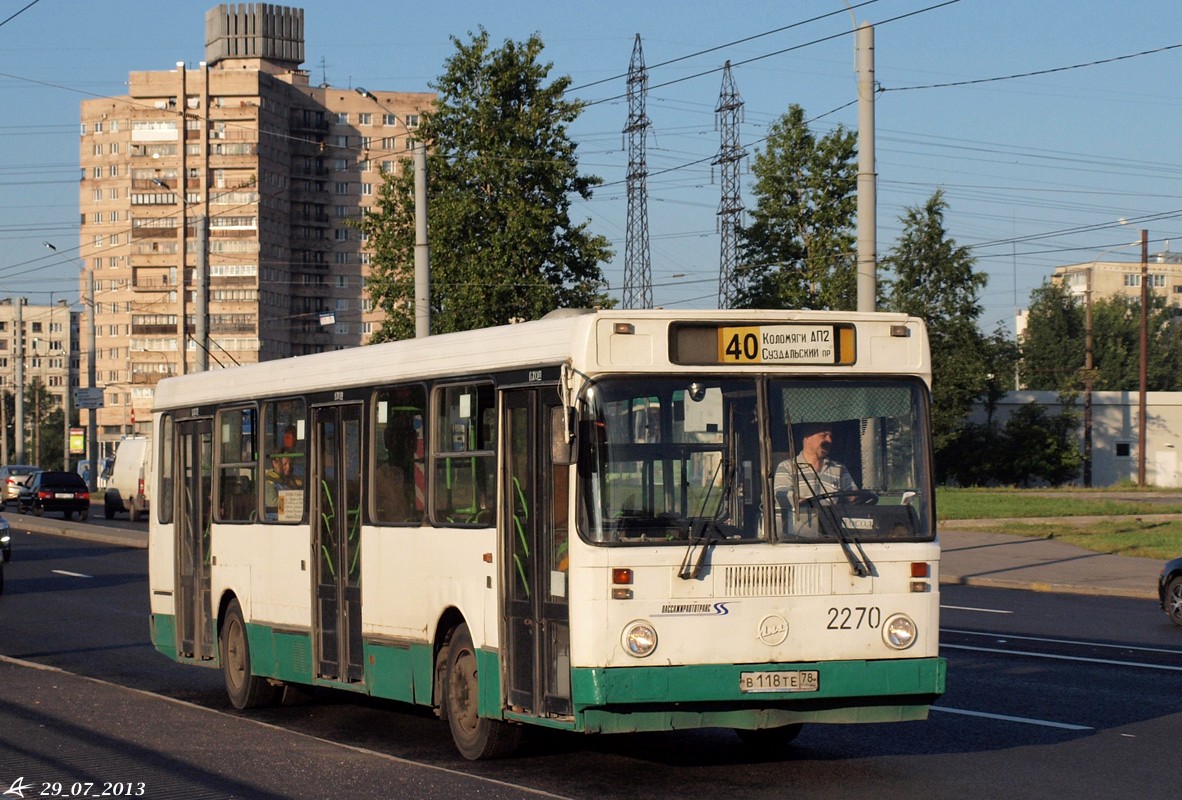 Sankt Peterburgas, LiAZ-5256.25 Nr. 2270