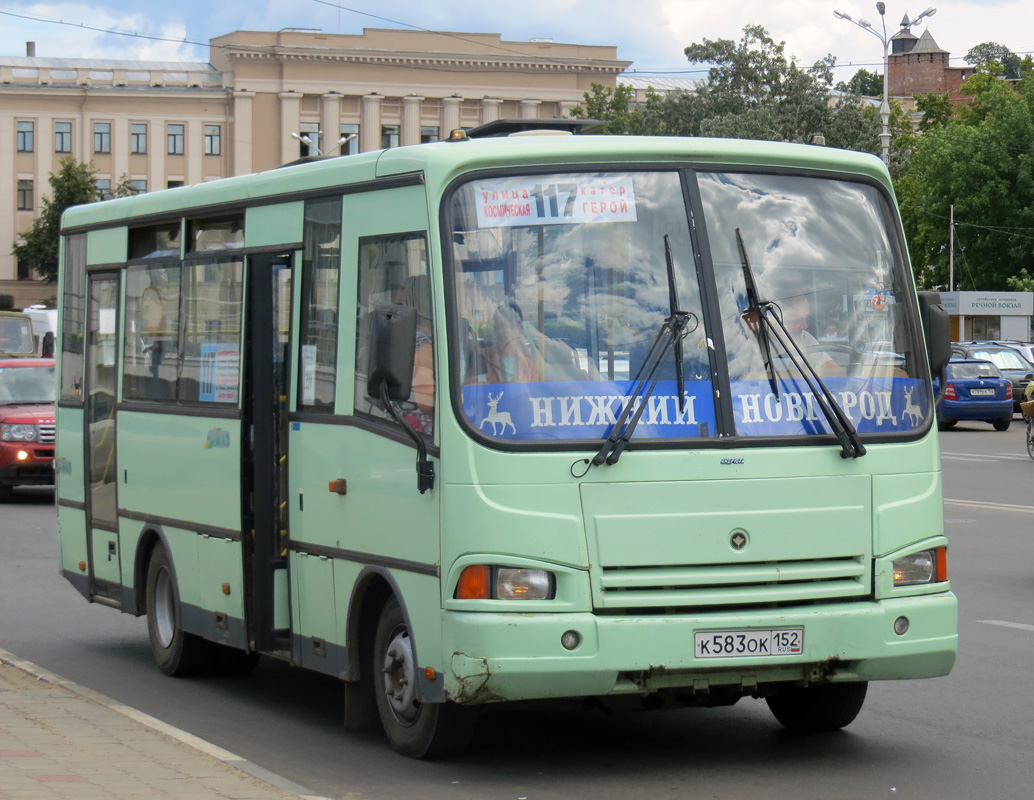 Нижегородская область, ПАЗ-3204 (00) № К 583 ОК 152