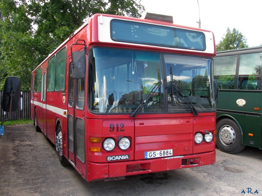 Латвия, Scania CN113CLB № 912