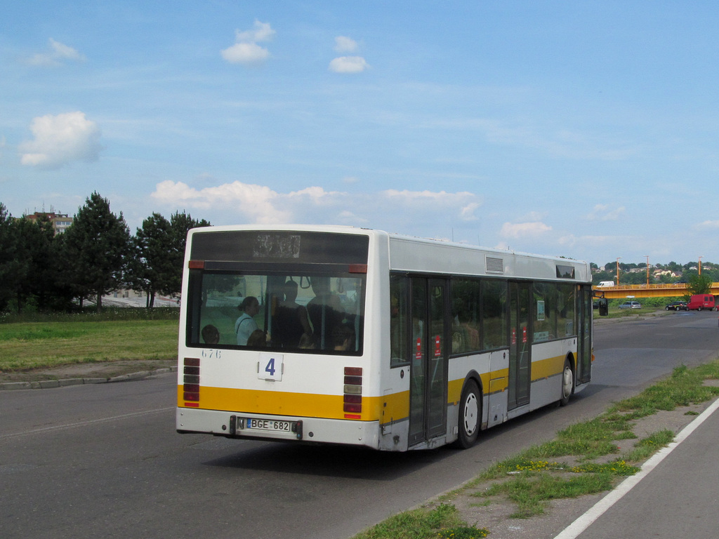 Литва, Van Hool A300 № 676