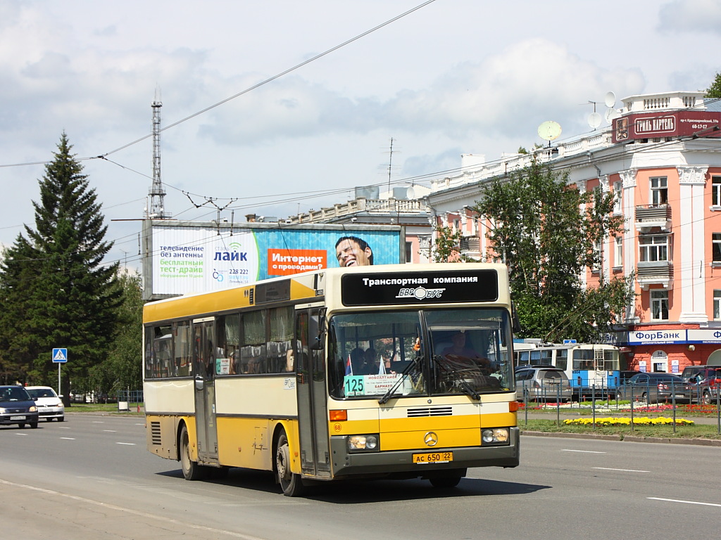 Алтайскі край, Mercedes-Benz O405 № АС 650 22