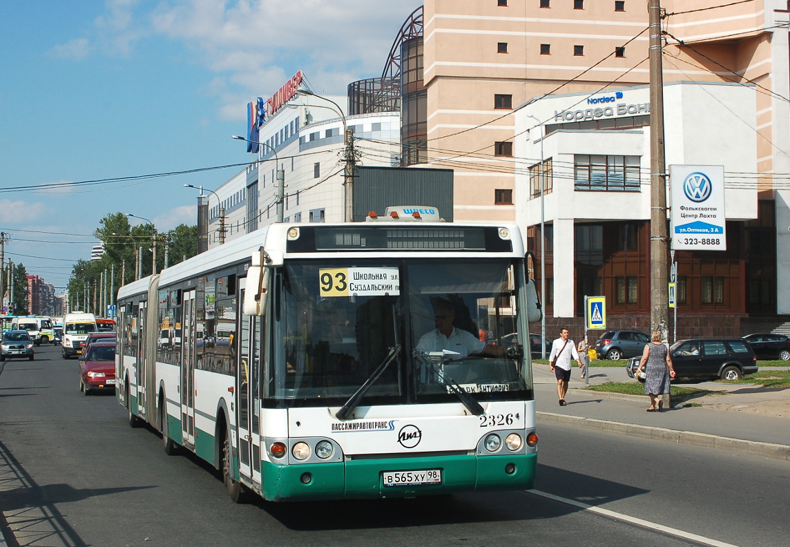 Санкт-Петербург, ЛиАЗ-6213.20 № 2326