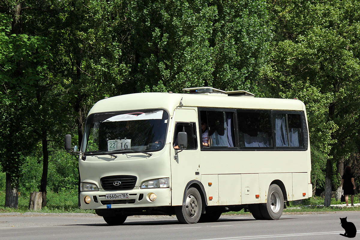 Ростовская область, Hyundai County SWB C08 (РЗГА) № К 660 НТ 161