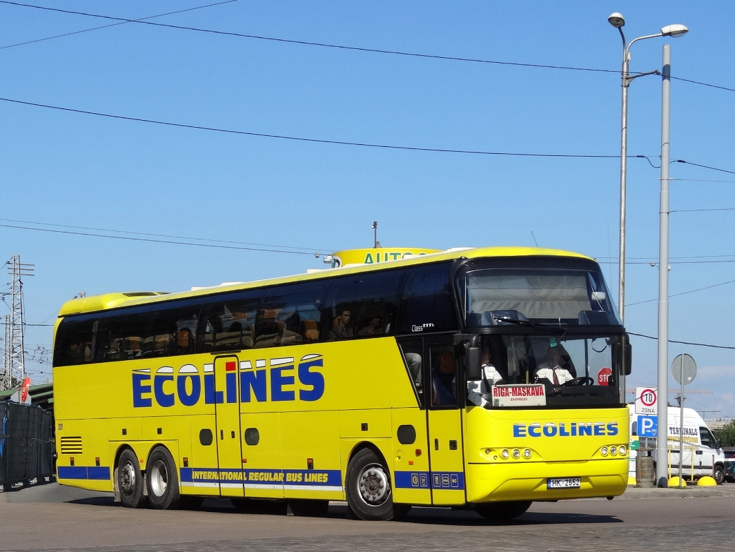 Латвия, Neoplan PA3 N1116/3HL Cityliner HL № 227