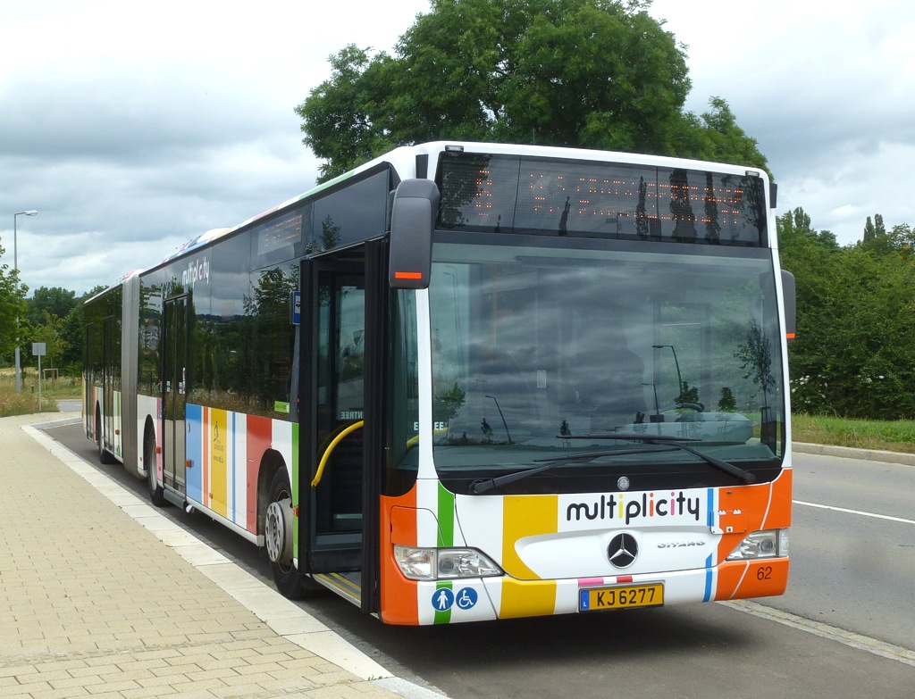 Люксембург, Mercedes-Benz O530G Citaro facelift G № 62