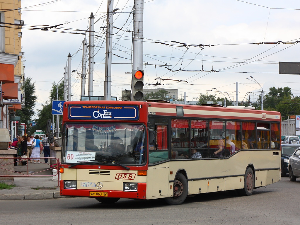 Алтайский край, Mercedes-Benz O405N2 № АС 063 22