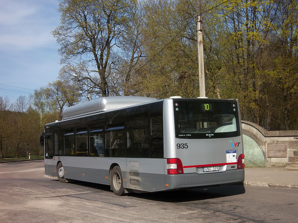 Литва, MAN A21 Lion's City NL273 CNG № 935