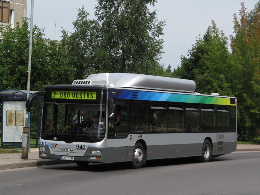 Литва, MAN A21 Lion's City NL273 CNG № 941