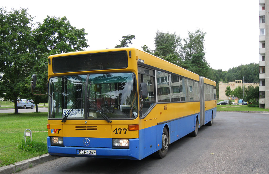 Литва, Mercedes-Benz O405G № 477