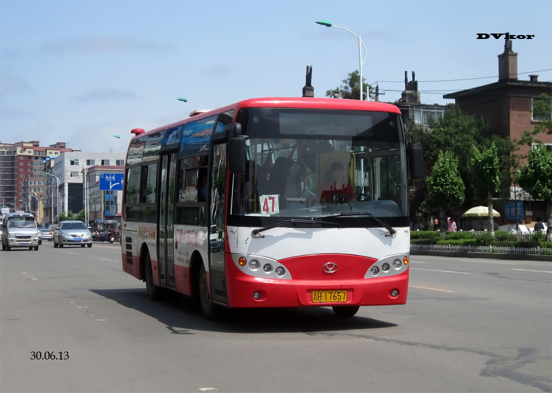 Китай, YouYi ZGT6760DHG № 吉H 17657