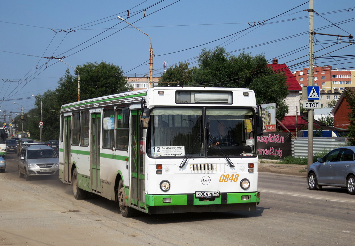 Рязанская область, ЛиАЗ-5256.35 № 0848