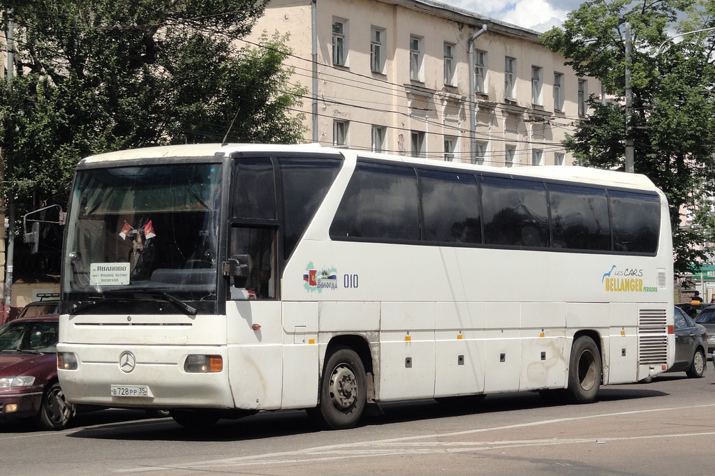 Вологодская область, Mercedes-Benz O350-15RHD Tourismo № 010