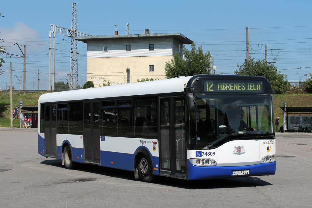 Латвия, Solaris Urbino II 12 № 74809