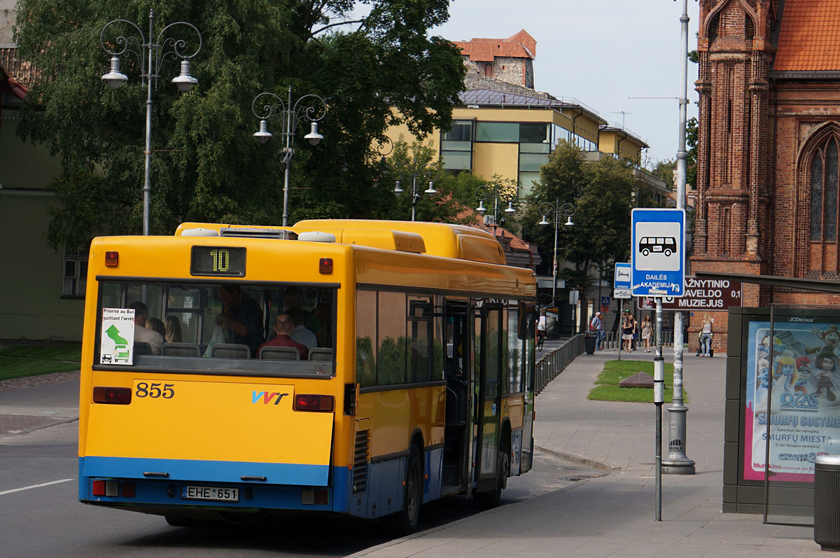 Литва, Mercedes-Benz O405N2Ü CNG № 855