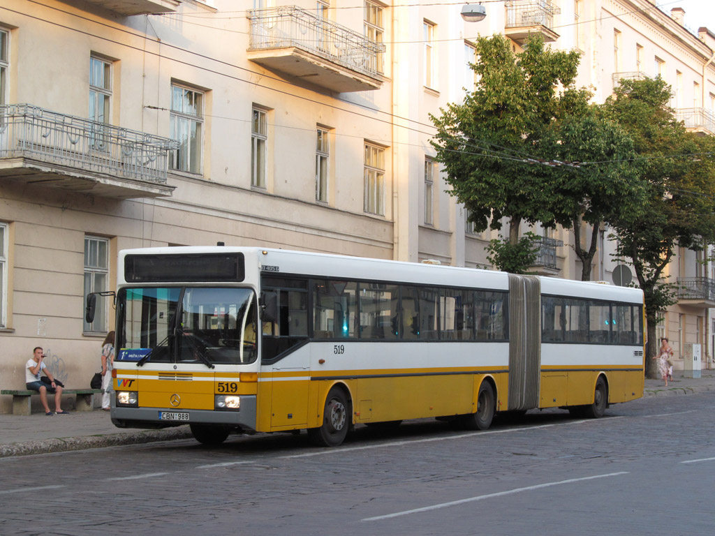 Литва, Mercedes-Benz O405G № 519