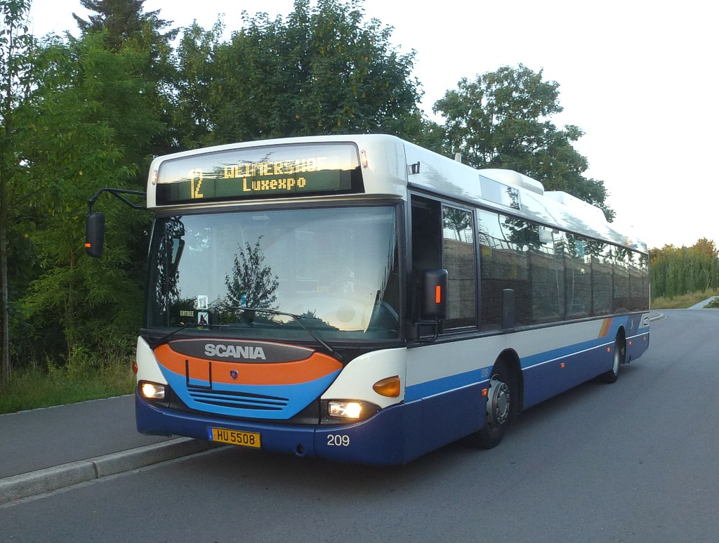 Люксембург, Scania OmniCity I № 209