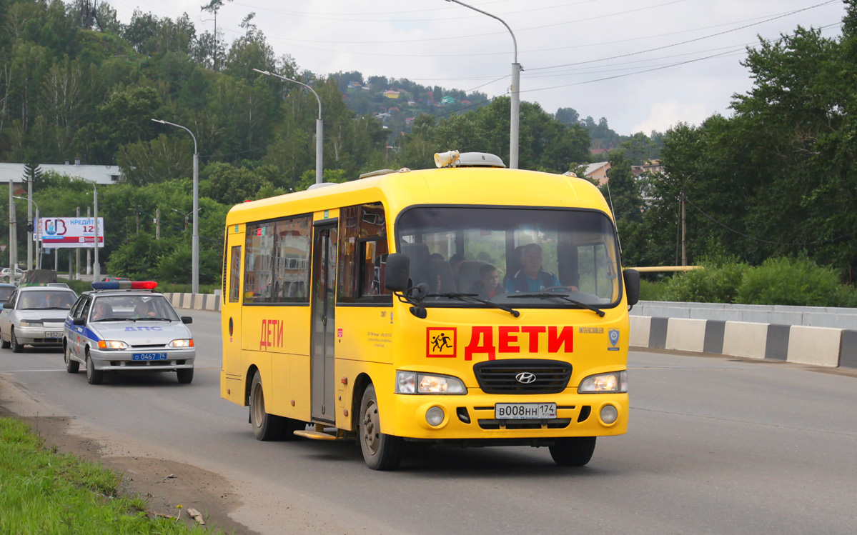 Челябинская область, Hyundai County LWB C12 (ТагАЗ) № В 008 НН 174