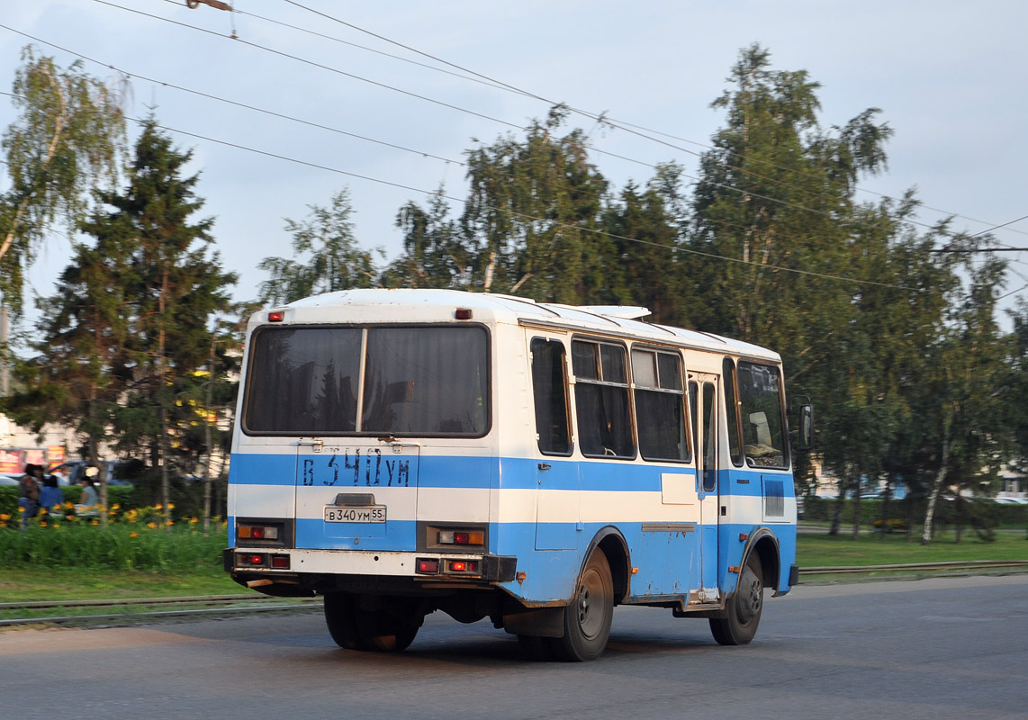 Омская область, ПАЗ-3205-110 № В 340 УМ 55