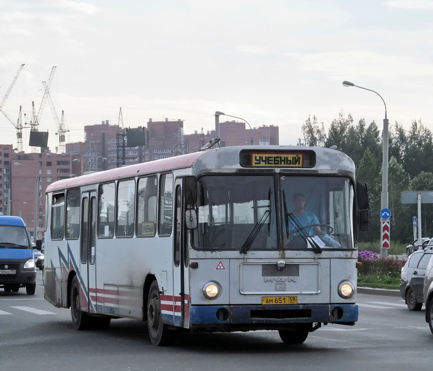 Пермский край, MAN 789 SÜ240 № АМ 651 59