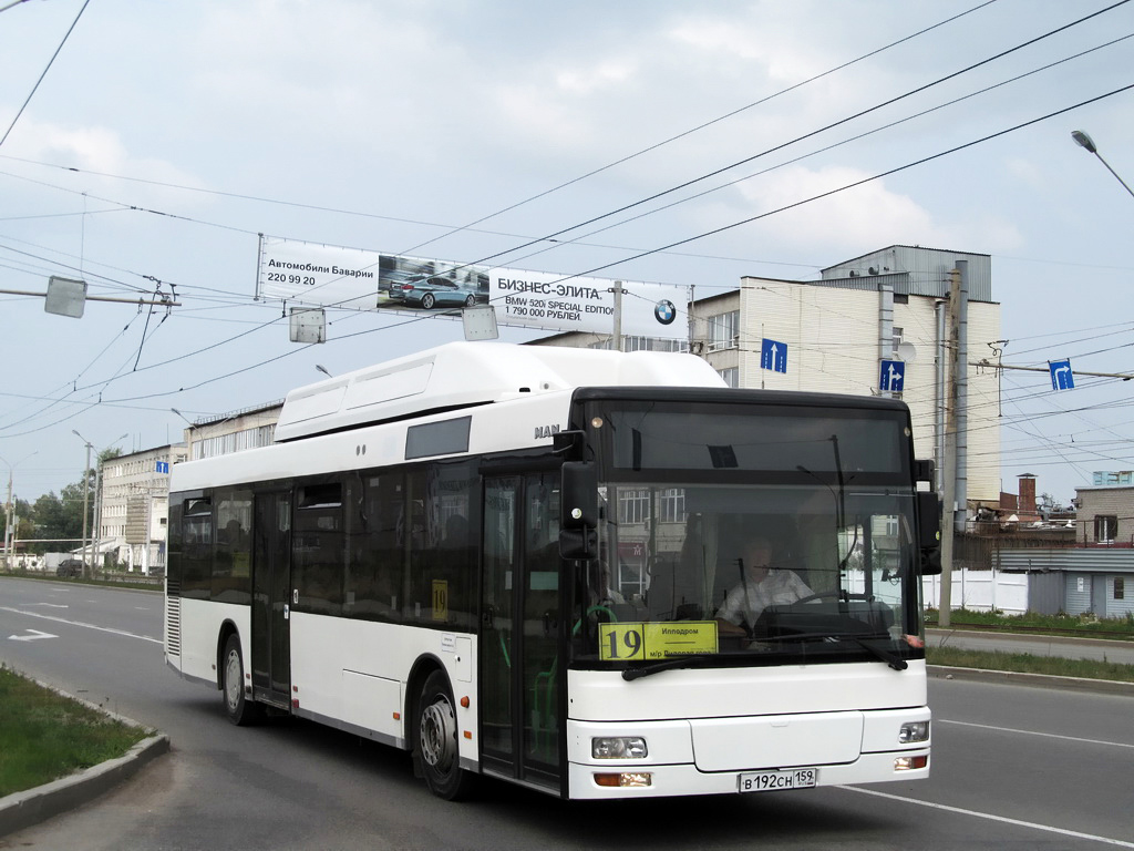 Пермский край, MAN A21 NL313 CNG № В 192 СН 159