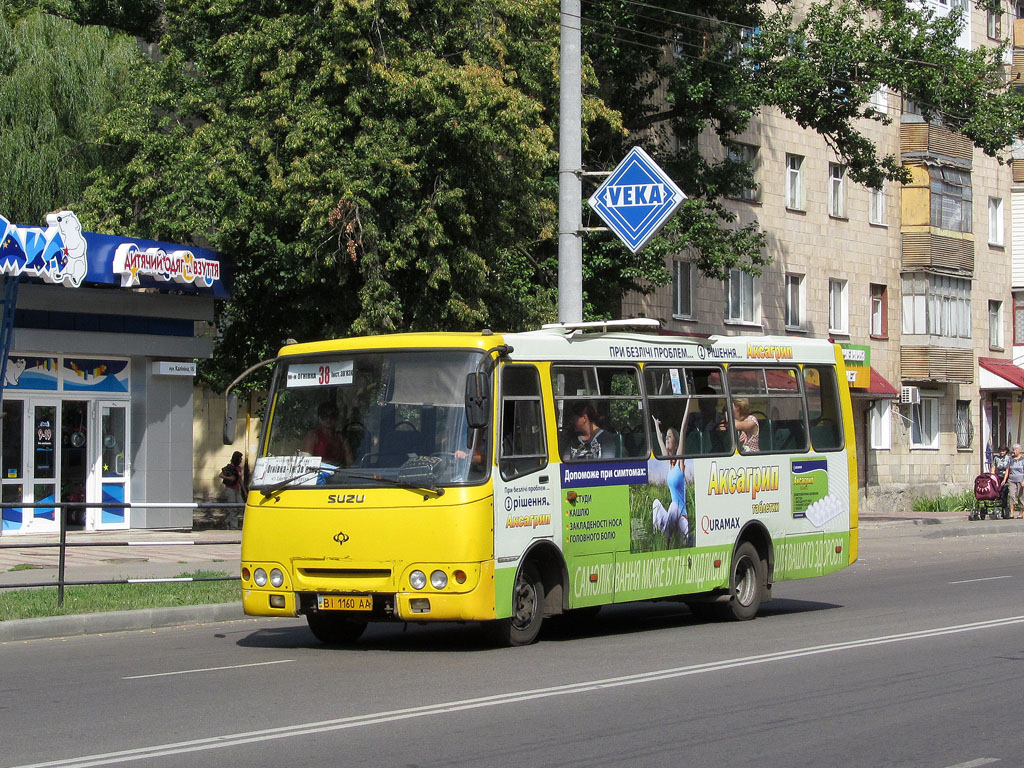 Полтавская область, Богдан А09202 (ЛуАЗ) № BI 1160 AA