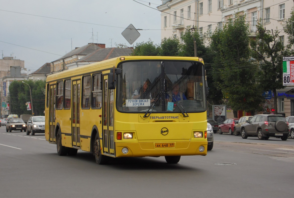 Тверская область, ЛиАЗ-5256.35 № АК 648 69